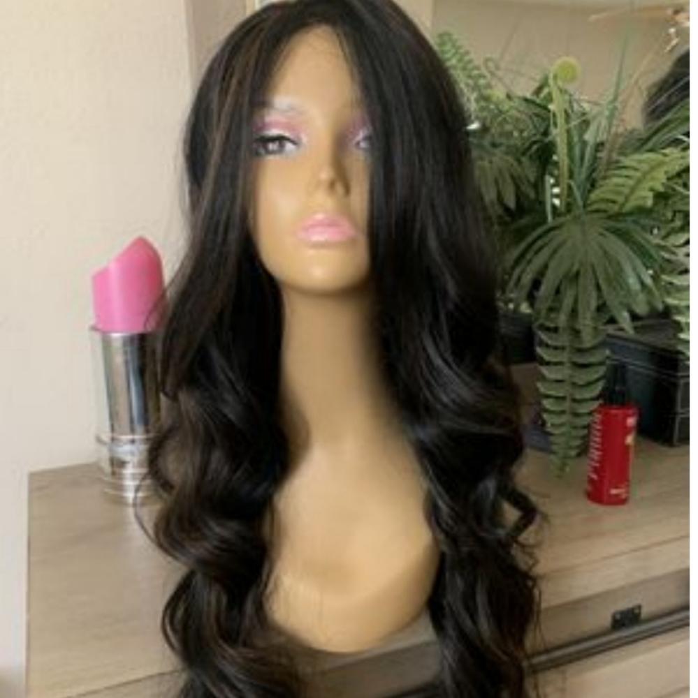 Lace front wig 1b/30